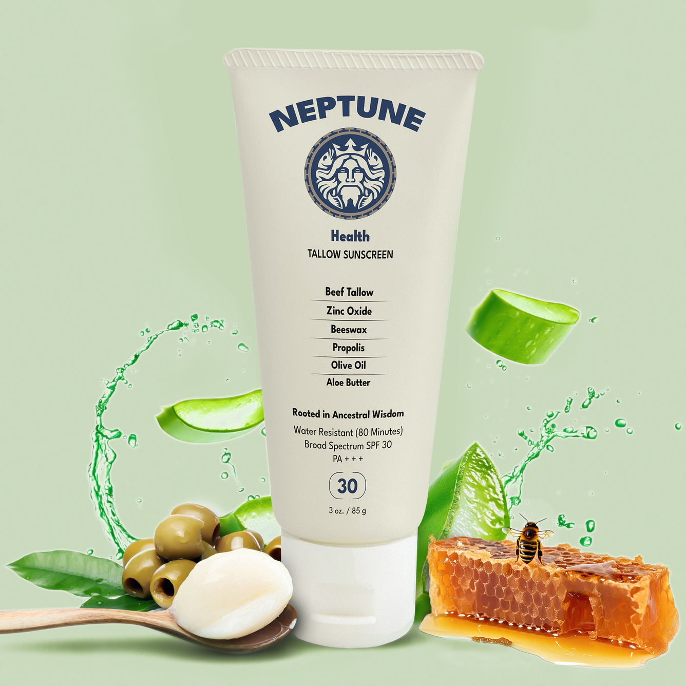 Neptune Grass Fed Tallow Sunscreen